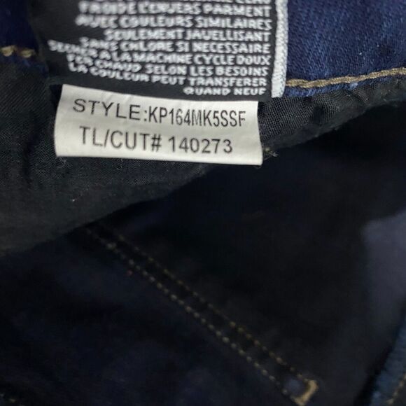 Kut Kloth Jeans Womens 8 Short Dark Wash Mia Skinny Leg Stretch Denim - Picture 9 of 9